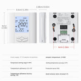 Graffiti Smart Thermostat Valve Actuatorgas Boiler Mobile Phone Control Smart Temperature Controller