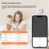 Graffiti Smart Thermostat Valve Actuatorgas Boiler Mobile Phone Control Smart Temperature Controller